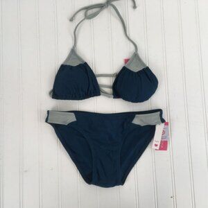 NEW  Xhilaration Teal Bikini Juniors XS